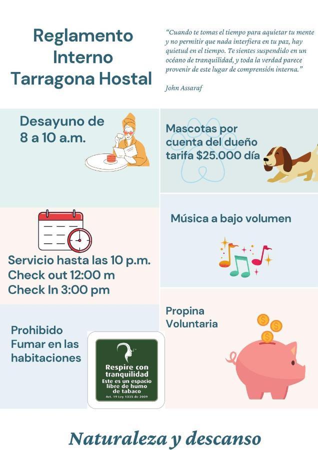Tarragona Hostal 산타 로사 데 카발 외부 사진